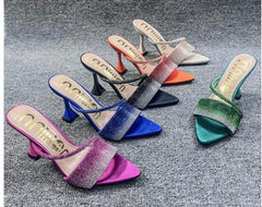 HIGH HEEL SLIPPERS