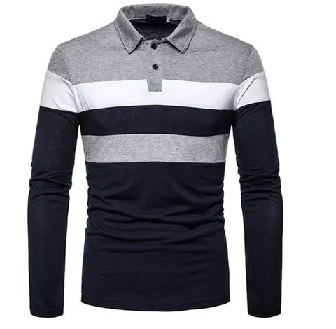 Long Sleeve polo shirt with buttons