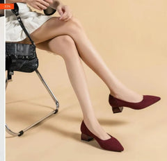 Comfortable Knitted Heels for Women