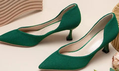 Kitten Heel Green