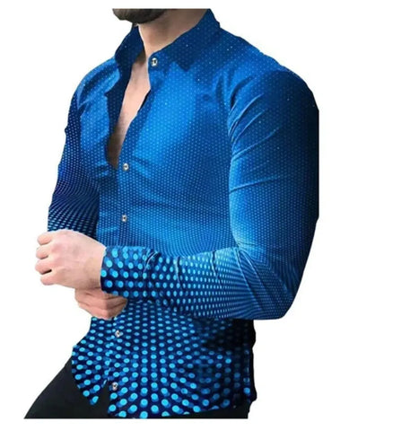 Blue dress shirt
